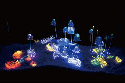 神秘のアクアジュエリーアート展　＜沖縄アウトレットモールあしびなー＞